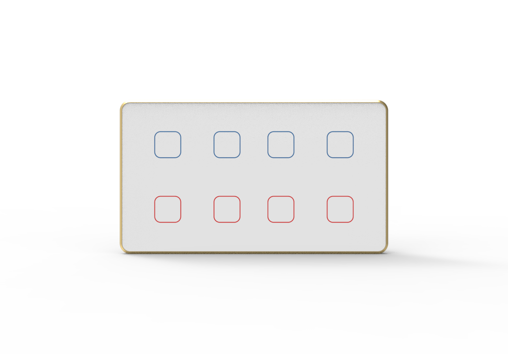 Orshel 4MD 8 Gang Switch WiFi