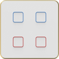 2MD 4 Gang Switch Zigbee