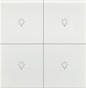 4 gang Light Modular ZigBee Switch