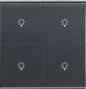 4 gang Light Modular ZigBee Switch