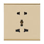 Multifunctional five-hole socket