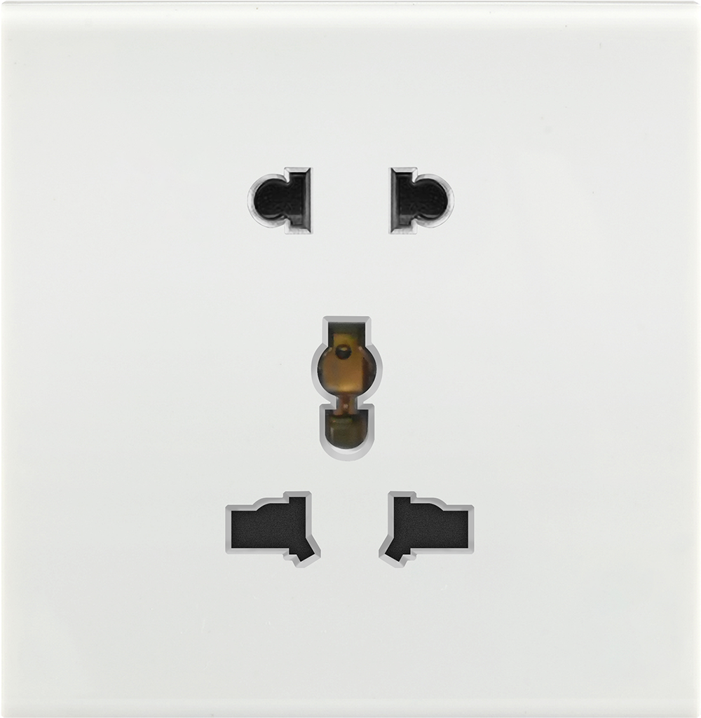 Multifunctional five-hole socket