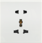 Multifunctional five-hole socket