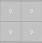 4 gang Light Modular ZigBee Switch